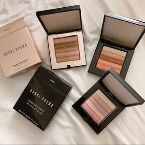 Bobbi Brown 3 Bundle Shimmer Brick Compacts 🎶
